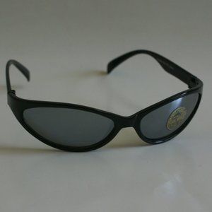 NWT Vintage Sports 90's wrap around Cougar style w/ smoke mirror lens sunglasses